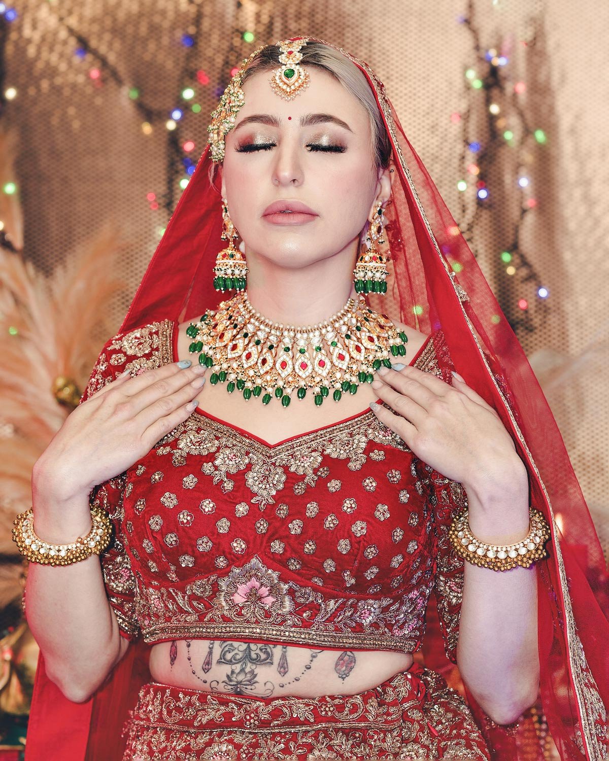 Traditional Indian bride