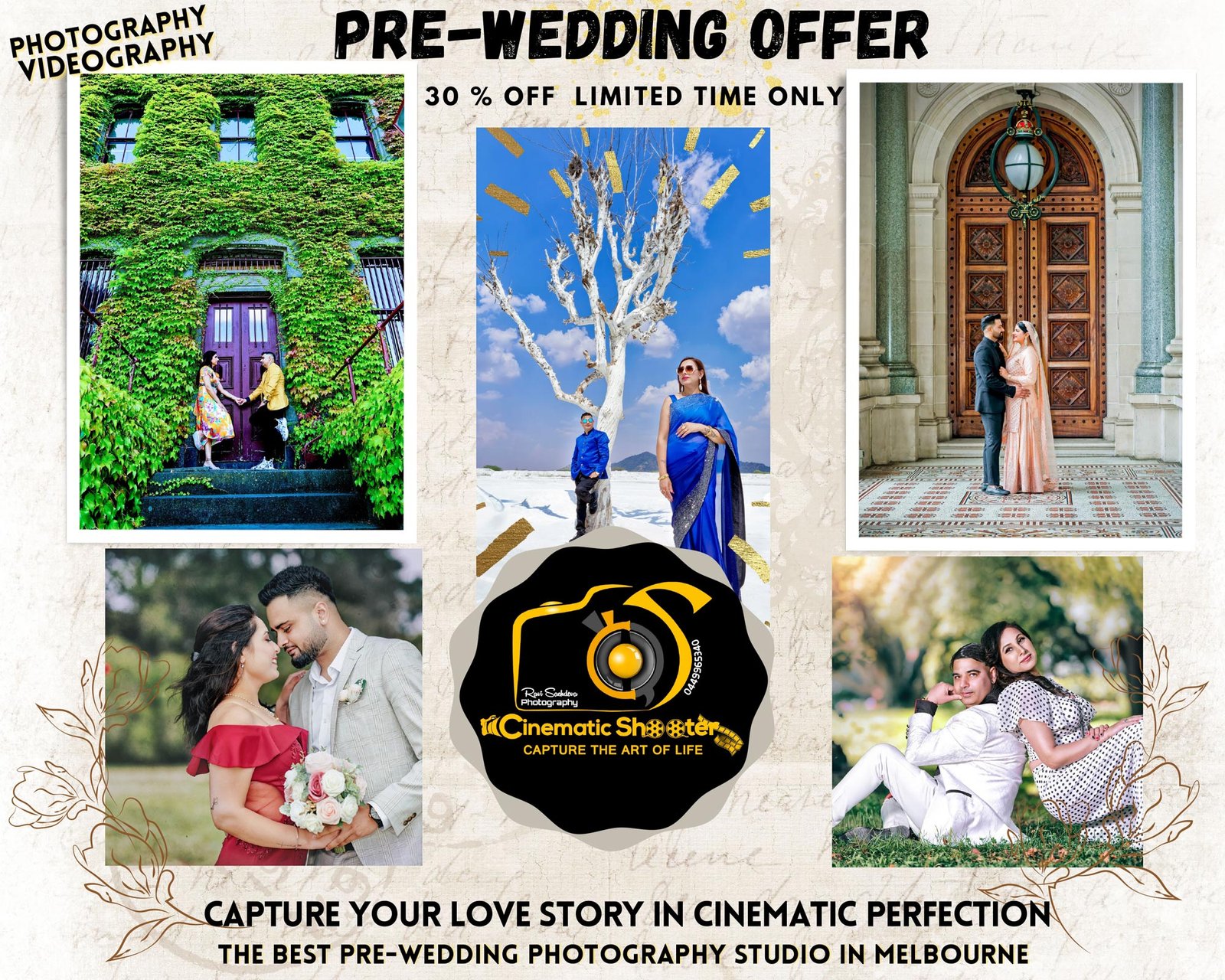Pre-Wedding Photography and Videography in Melbourne Prewedding Photoshoot Melbourne